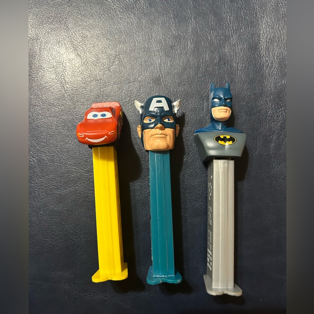 Pez lot Batman cars Captain America